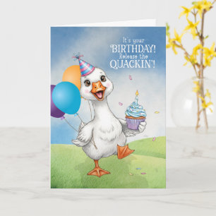 Carte d'anniversaire drôle pour enfant Libérez le