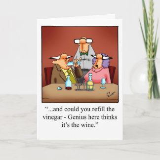 Carte d'anniversaire drôle pour eux "Lunettes Spec