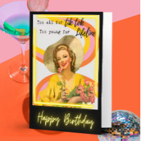 Carte d'anniversaire drôle pour femme Meilleure am