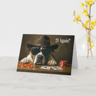 Carte d'anniversaire drôle pour lui Cartes de jeu