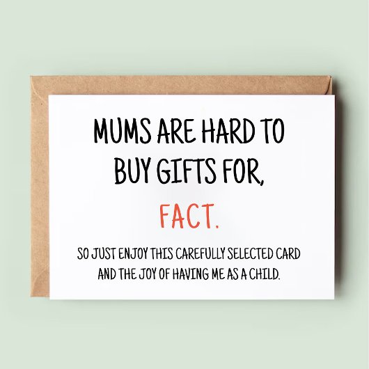 Carte d'anniversaire drôle pour maman difficile à 