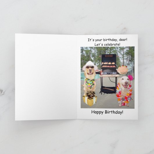 Carte d'anniversaire drôle pour mari (Intérieur)