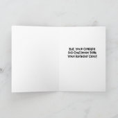 Carte d'anniversaire drôle pour papa (Intérieur)