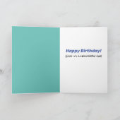 Carte d'anniversaire drôle pour un chimpanzé âgé e (Intérieur)