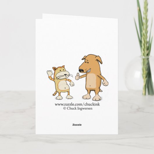 Carte d'anniversaire drôle Vin Pinata (Dos)