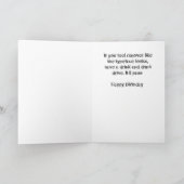 Carte d'anniversaire du 25e anniversaire (Intérieur)