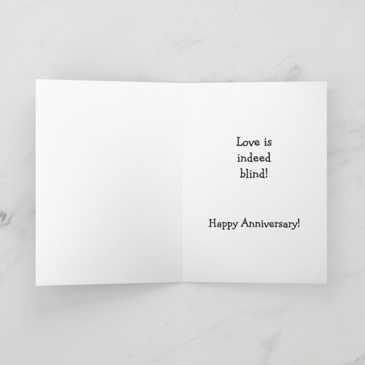 Carte d'anniversaire du 48e Mariage (Intérieur)