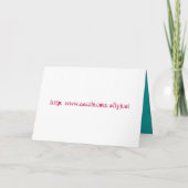 Carte d'anniversaire du bonbon 16 à arrière - plan (Dos)