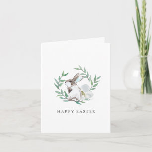Carte d'anniversaire du Bunny de Pâques du printem