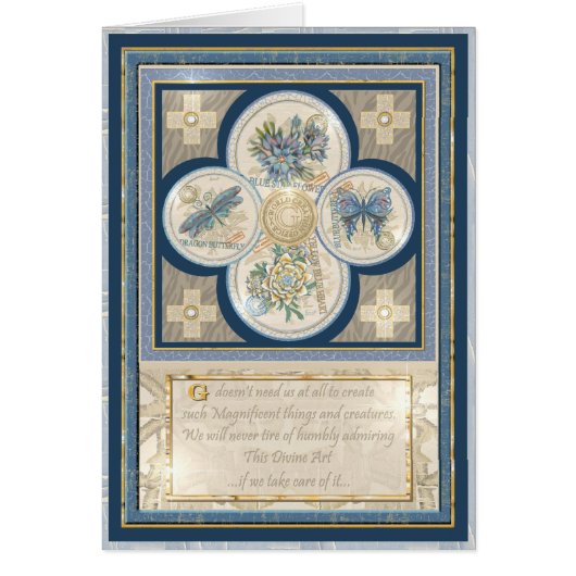 Carte d'anniversaire du bureau de création G (Devant)