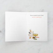 Carte d'anniversaire du canard (Intérieur)