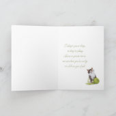Carte d'anniversaire du chat (Intérieur)