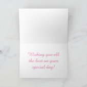 Carte d'anniversaire du chat (Intérieur)