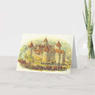 Cartes Medieval D Anniversaire Zazzle Be