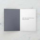 Carte d'anniversaire du Chien arc-en-ciel (Intérieur)