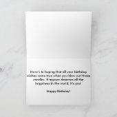 Carte d'anniversaire du Chihuahua (Intérieur)