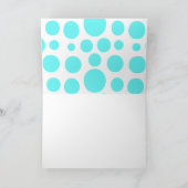 Carte d'anniversaire du cochon volant mignonne (Intérieur)