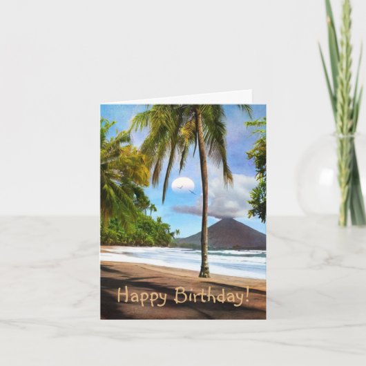 Carte d'anniversaire du Costa Rica (Devant)