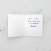 Carte d'anniversaire du Costa Rica (Intérieur)