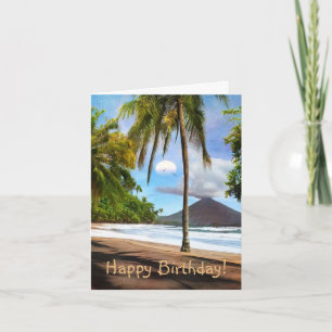 Carte d'anniversaire du Costa Rica
