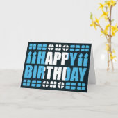 Carte d'anniversaire du drapeau du Guatemala (Fleur jaune)