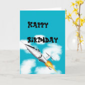 Carte d'anniversaire du fabricant (Fleur jaune)