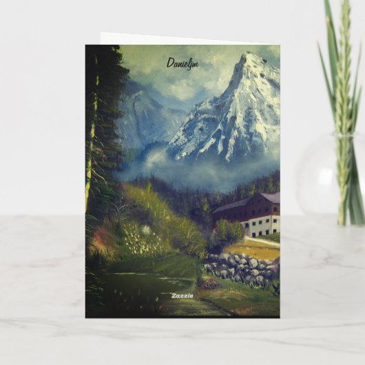 Carte d'anniversaire du Fils (Dos)