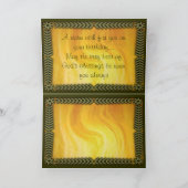 Carte d'anniversaire du Fils (Intérieur)