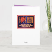 Carte d'anniversaire du gâteau d'Halloween (Dos)