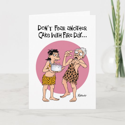 Carte d'anniversaire du grand-père rassurant (Devant)