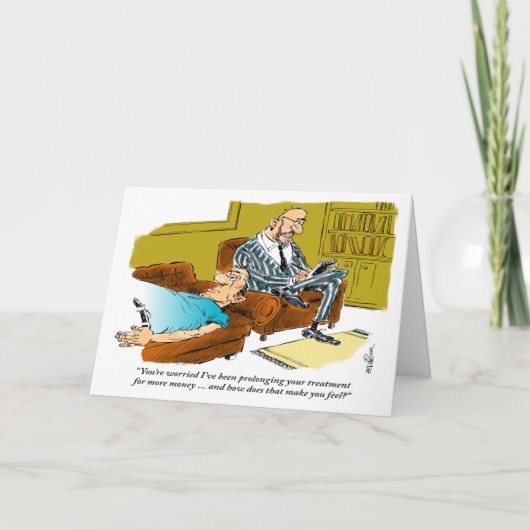 Carte d'anniversaire du groupe thérapeutique (Devant)