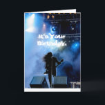 Carte d'Anniversaire du guitariste en métal lourd<br><div class="desc">Suivez les conseils de cette carte et prenez un jour de "santé métallurgique" ! Amusant et parfait pour le fan de hard rock / metal que vous connaissez... craquez pour le plaisir avec cette solution parfaite à l'anniversaire de votre ami rocker! Le texte à l'intérieur ou à l'extérieur peut être...</div>