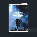 Carte d'Anniversaire du guitariste en métal lourd<br><div class="desc">Suivez les conseils de cette carte et prenez un jour de "santé métallurgique" ! Amusant et parfait pour le fan de hard rock / metal que vous connaissez... craquez pour le plaisir avec cette solution parfaite à l'anniversaire de votre ami rocker! Le texte à l'intérieur ou à l'extérieur peut être...</div>