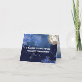 Carte d'anniversaire du jardin céleste (Devant)