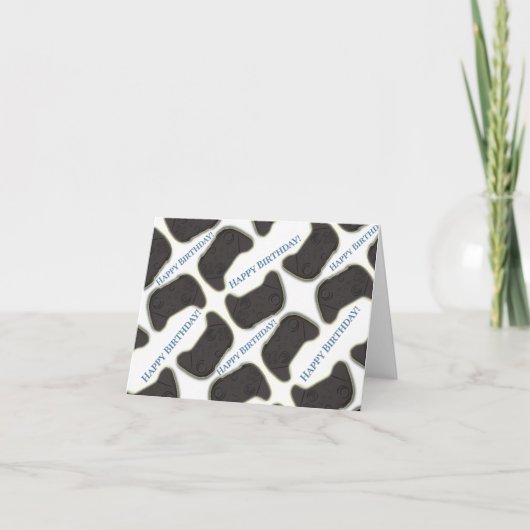 Carte d'anniversaire du joueur (Devant)