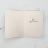 Carte d'anniversaire du jour férié (Intérieur)