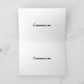 Carte d'anniversaire du loup (Intérieur)