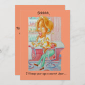 Carte d'anniversaire du mari (Devant / Derrière)