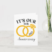 Carte d'anniversaire du Mariage musulman moderne (Devant)