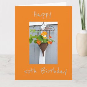 CARTE D'ANNIVERSAIRE DU MEILLEUR AMI *50e*