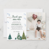 Carte d'anniversaire du Merci de Flamme de neige e (Devant)