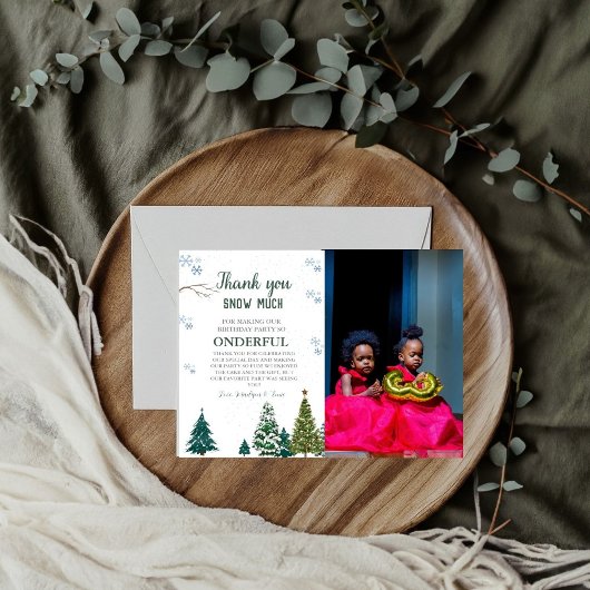 Carte d'anniversaire du Merci de Flamme de neige e