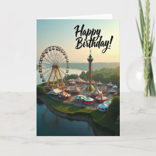 Carte d'anniversaire du Parc Festif