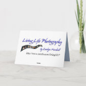 Carte d'anniversaire du phare (Dos)