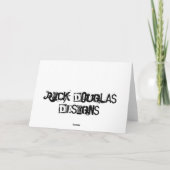 Carte d'anniversaire du phare (Dos)