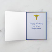 Carte d'anniversaire du pharmacien (Intérieur)