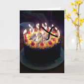 Carte d'anniversaire du président Trump pour la je (Fleur jaune)