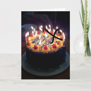 Carte d'anniversaire du président Trump pour la je