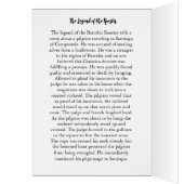 Carte d'anniversaire du Rooster portugais de Barce (Intérieur (Gauche))