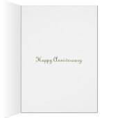 Carte d'anniversaire du ruban rose (Intérieur (Droit))